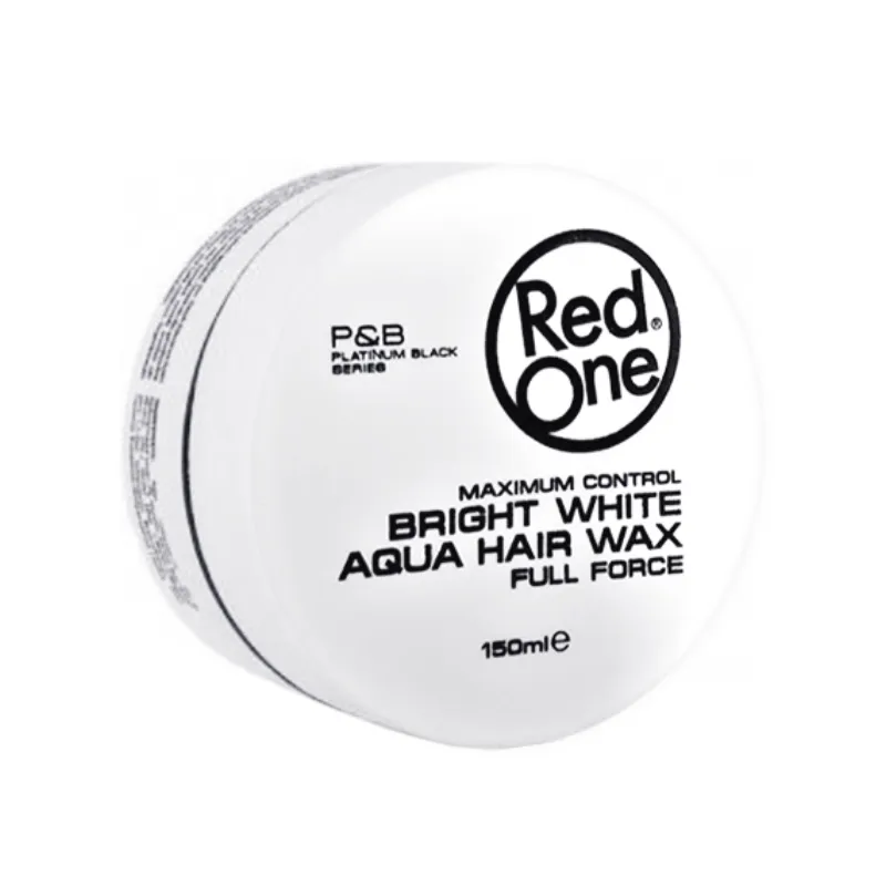 Red One – Bright White Aqua Hair Wax