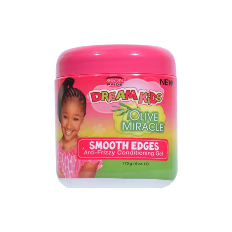 African Pride - Dream Kids Olive Miracle Smooth Edges Anti-Frizzy Conditioning Gel