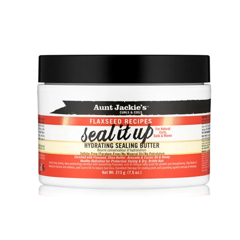 Aunt Jackie’s Curls & Coils ~ Seal It Up Hydrating Sealing Butter
