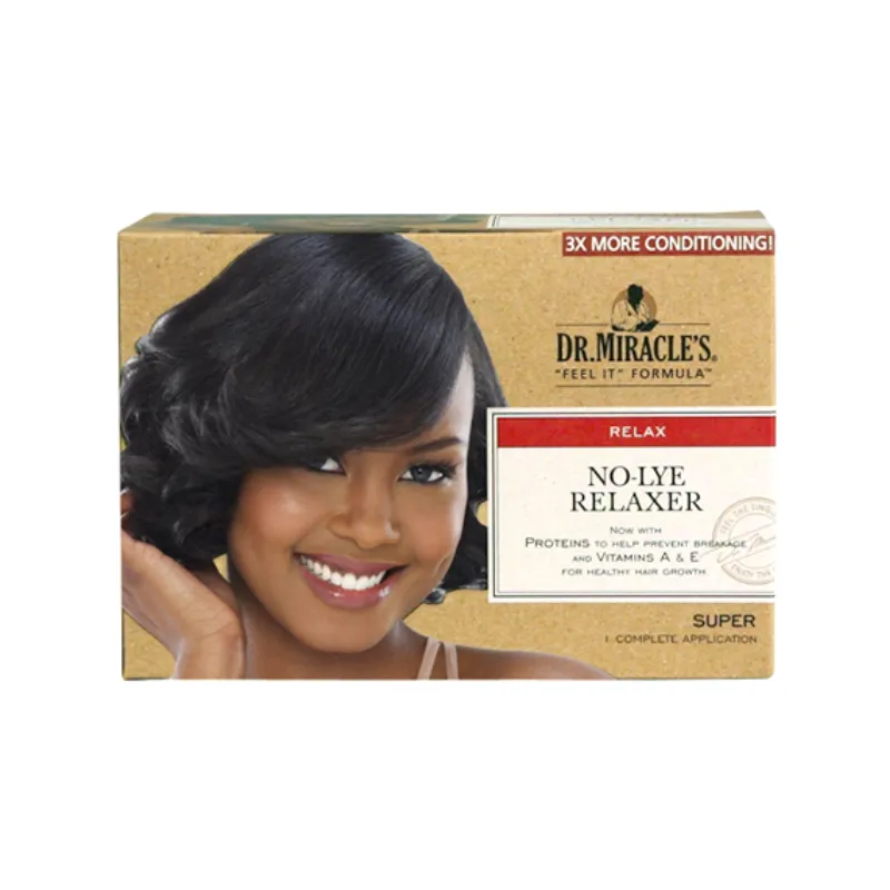 Dr. Miracle's - Relax No-Lye Relaxer Kit Super