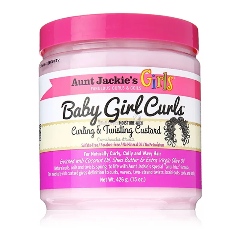 Aunt Jackie’s Girls ~ Baby Girl Curls Curling & Twisting Custard
