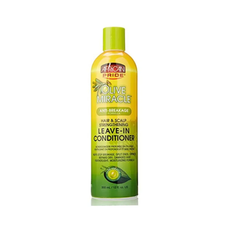 African Pride - Olive Miracle Anti-Breakage Formula Leave-In Conditioner