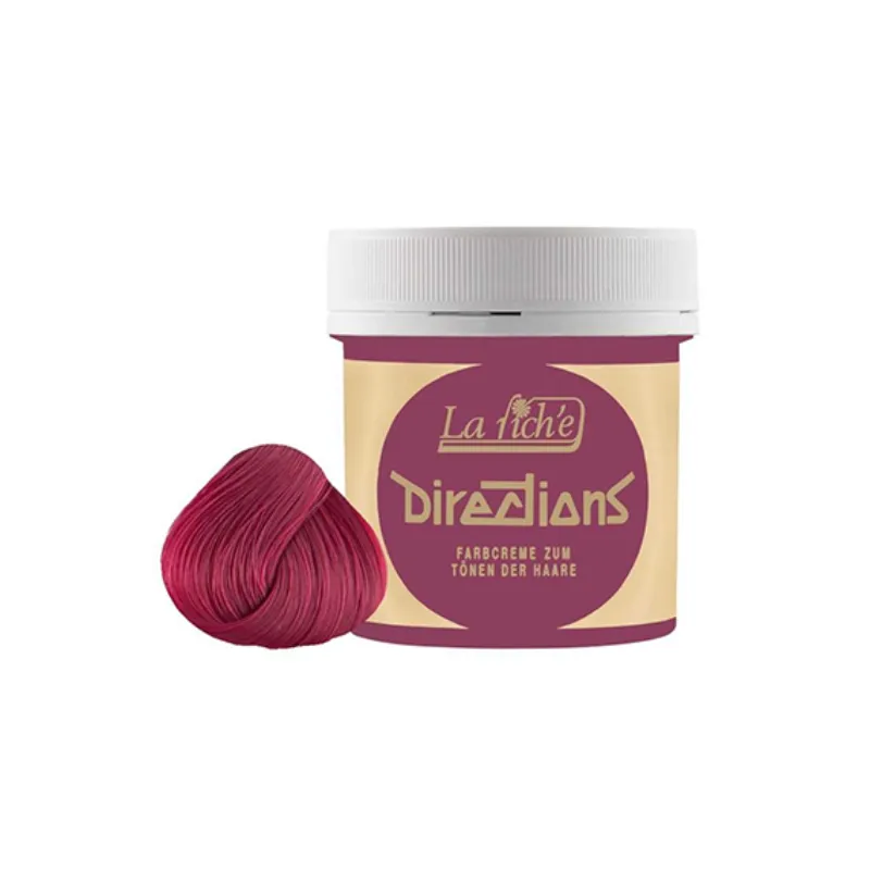 DC Haircosmetics - La Riche Directions Semi-Permanent Colour Rose Red